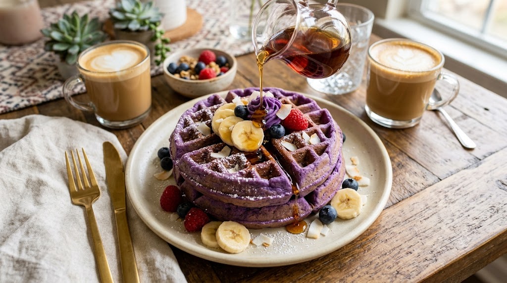 Ube Waffles: The Purple Breakfast You Need to Try